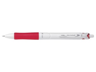 PILOT Stylo bille  Acroball Pure white BeGreen pointe moyenne Rouge