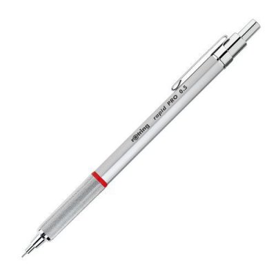 ROTRING Stylo Bille &reg; Rapid Pro Pointe Moyenne Argent