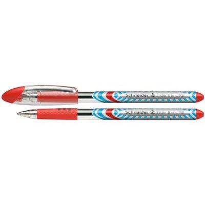 SCHNEIDER Stylo bille  Slider Basic - &eacute;criture extra large - rouge