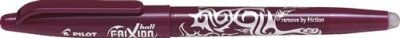 PILOT Stylo Frixion Ball Pointe Moyenne 0.7mm Lie De Vin 