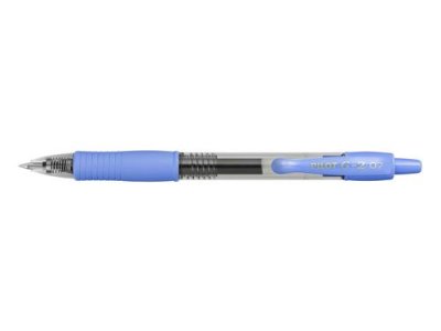 PILOT Stylo G-2 Roller Encre Gel Pointe Moyenne Bleu Ciel 