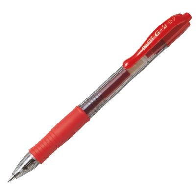 PILOT Stylo G2 Rouge - Pointe 0.7 Mm