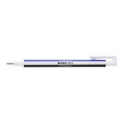 TOMBOW Stylo gomme  - pointe ronde - corps bleu/blanc/noir
