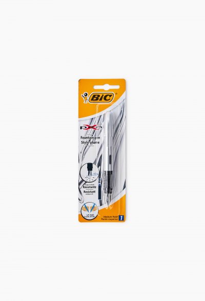 BIC Stylo-plume  X-pen M&eacute;tal Argent