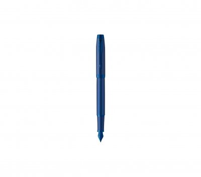 PARKER Stylo plume Monochrome  IM Bleu avec &eacute;tui cadeau