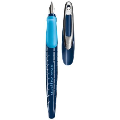 HERLITZ Stylo Plume My.pen Plume: L Bleu Clair / Vert Fluo