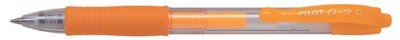 PILOT Stylo roller &agrave; encre gel  Pen G2 N&eacute;on Orange