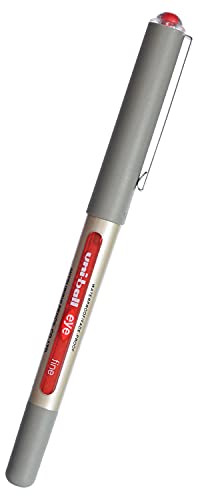 UNIBALL Stylo roller eye - UNI BALL - Pointe fine - Rouge