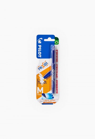 PILOT Stylo roller FriXion Ball, encre bleue, pointe moyenne r&eacute;tractable