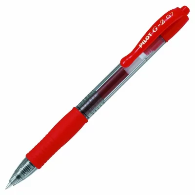 PILOT Stylo Roller Gel G2 -  - Pointe moyenne - Rouge