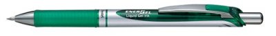 PENTEL Stylo roller gel r&eacute;tractable  Energel Pointe 0,7mm Vert
