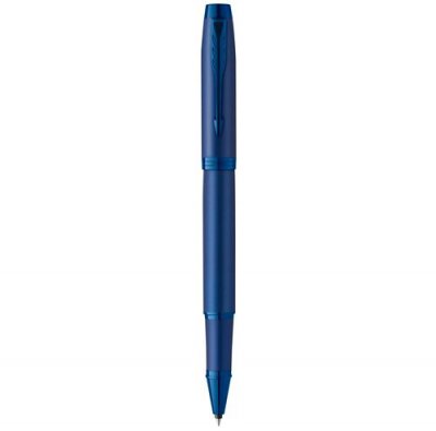PARKER Stylo roller Monochrome  IM Bleu avec &eacute;tui cadeau