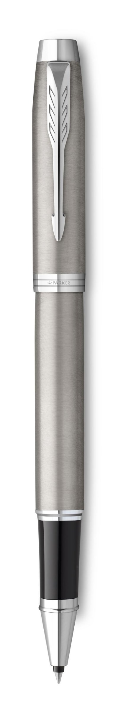 PARKER Stylo roller  IM Finitions Chrom&eacute;es Acier