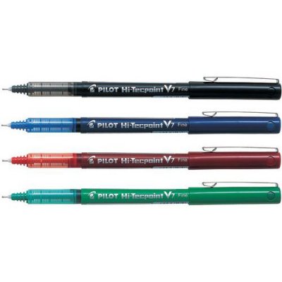 PILOT Stylo roller pointe aiguille bx-v7 - pochette de 4