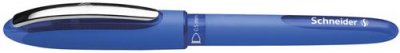 SCHNEIDER Stylo  One Hybrid C Lot de 10 Stylos roller &agrave; encre liquide non r&eacute;tractable 0.5 mm Bleu