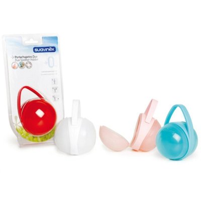 SUAVINEX  Portachupetes Duo Couleurs Assorties