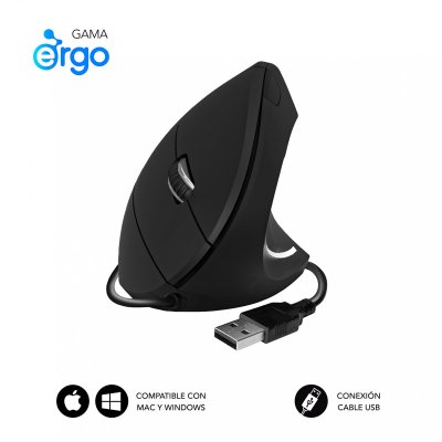 SUBBLIM  Submo-edgvu01 Souris Universel Droitier Usb Type-a Optique 16