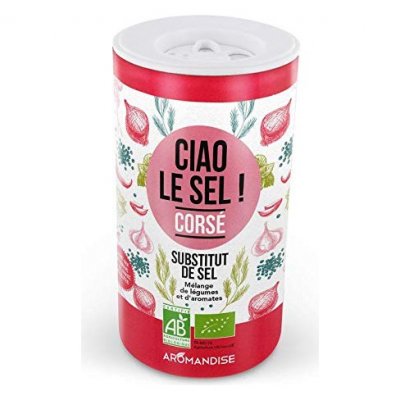 AROMANDISE Substitut de sel Ciao le sel 70 g - Cors&eacute;
