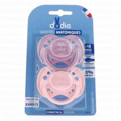 DODIE Sucette +18 mois DUO SUNNY LIFE FILLE A90