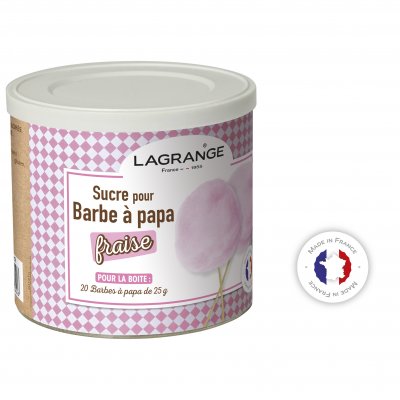 LAGRANGE Sucre Barbe &Agrave; Papa Parfum Fraise  380007