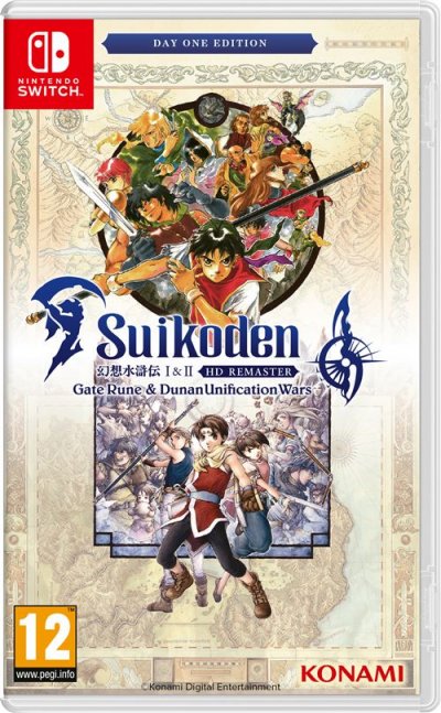 KONAMI Suikoden 1 & 2 HD Remaster Day One Edition Nintendo Switch 