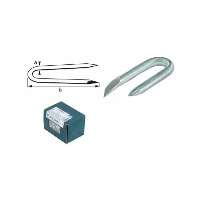SUKI  - crampillon acier zingu&eacute; galvanis&eacute; &oslash; 2,5 x 25 mm BD-487747
