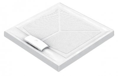 AKW Sulby receveur de douche rectangulaire 1200 x 820 mm blanc accessible