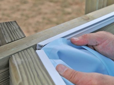 SUNBAY  Liner piscine  VERMELA 672 x 472 x H.146 cm