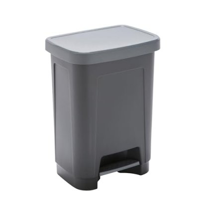BUT Sundis 450402 stepbin poubelle &agrave; p&eacute;dale plastique noir 36 x 26,5 x 45,5 cm