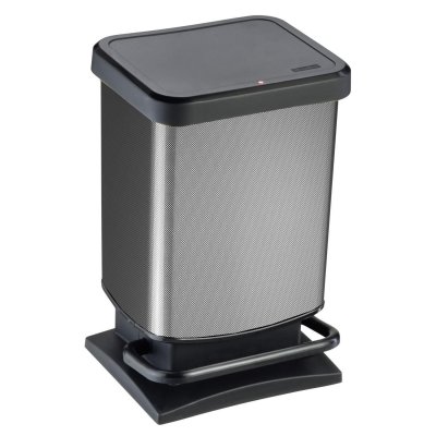 ROTHO Sundis - Poubelle 20 litres decor carbone paso ref 7540008