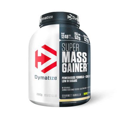 DYMATIZE Super gagneur de m 2943g Gourmet Vanille  Gainers - Prise de Masse