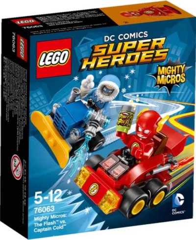 Super Heroes DC Universe 76063 Mighty Micros : The Flash vs. Captain Cold