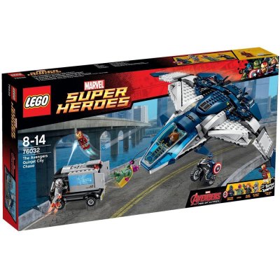 Super Heroes Marvel 76032 La poursuite du Quinjet des Avengers