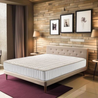 MERINOS Super Matelas Trs Ferme Mousse Poli Lattex Indformable - Face -Tissu  - 23 cm 180x200 