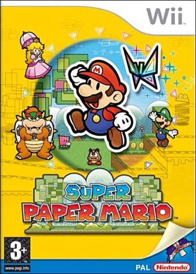 Super Paper Mario Nintendo Wii