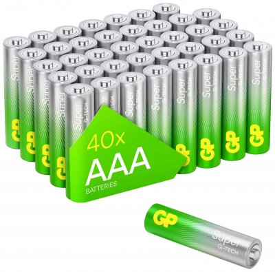 GP Super Pile LR3 (aaa) alcaline(s) 1.5 v 40 pc(s) Y759902 -  Batteries