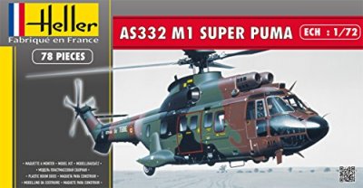 HELLER Super Puma As 332 M1 1/72 - Maquette  80367