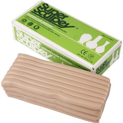 GENERIQUE Super Sculpey Argile Polym&egrave;re - 1 lb / 454 g, Beige