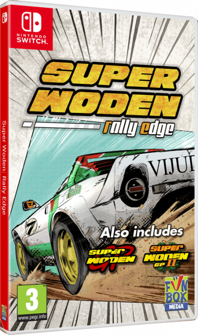 JUST FOR GAMES Super Woden Rally Edge Nintendo Switch - Neuf