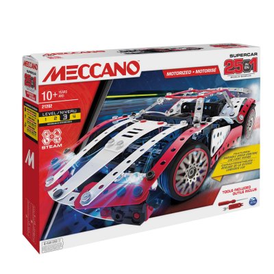 Supercar - 25 Modeles Motorises Meccano