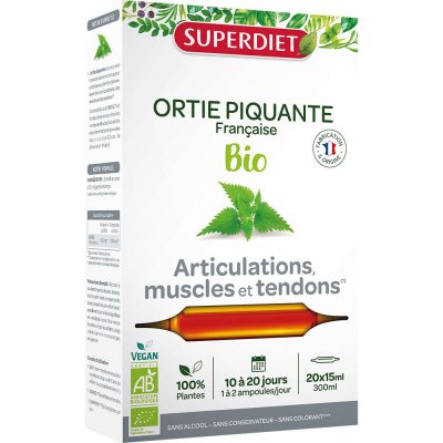 SUPERDIET  Ortie Piquante Bio 20 ampoules