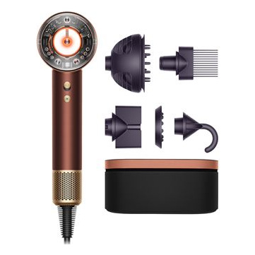 DYSON Supersonic Nural cheveux boucl&eacute;s &agrave; fris&eacute;s Prune cuivr&eacute;e