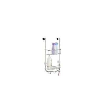 INTERDESIGN Support &agrave; casiers pour porte de douche - 30,5 x 16,5 x 61 cm - Acier