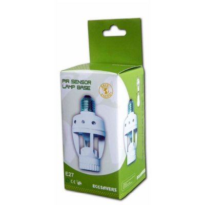 EQWERGY Support ampoule E27 d&eacute;tection de pr&eacute;sence