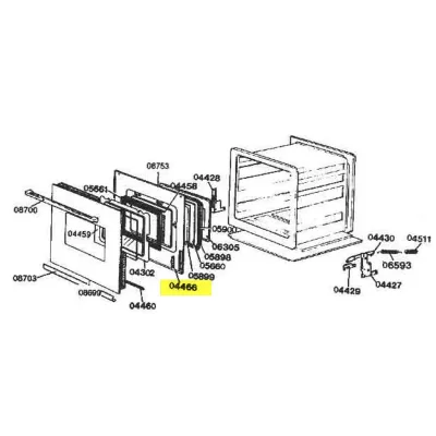 ROSIERES Support Articulation Dr/ga Rep 04466 Pour Four  - 93594158