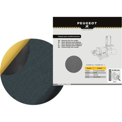 PEUGEOT Support auto-adh&eacute;sif abrasif , Diam.150 mm