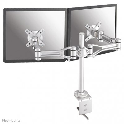 NEOMOUNTS Support bureau 2 ecrans lcd/led jusqu 24in 2pts de flexio