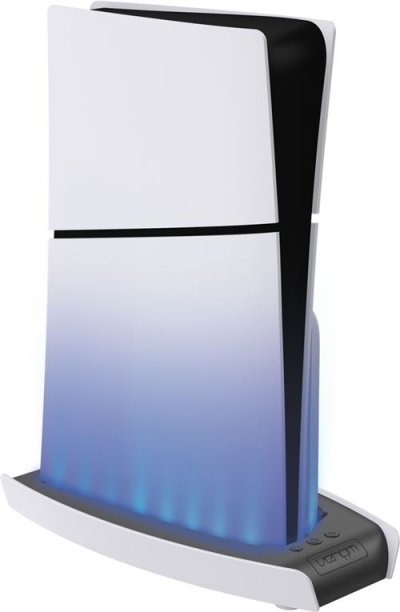 EXERTIS FRANCE Support Console Venom Colour change LED pour PS5 Slim Noir 