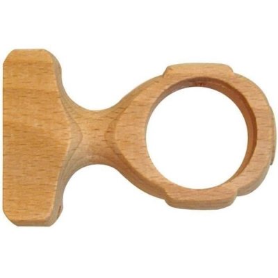 Support - D: 35 mm - lot de 2 - monobloc court - brut