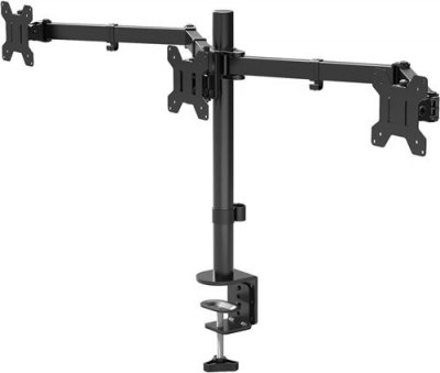 HOBBY TECH Support de Bureau PC Moniteur pour 3 &Eacute;crans LCD LED